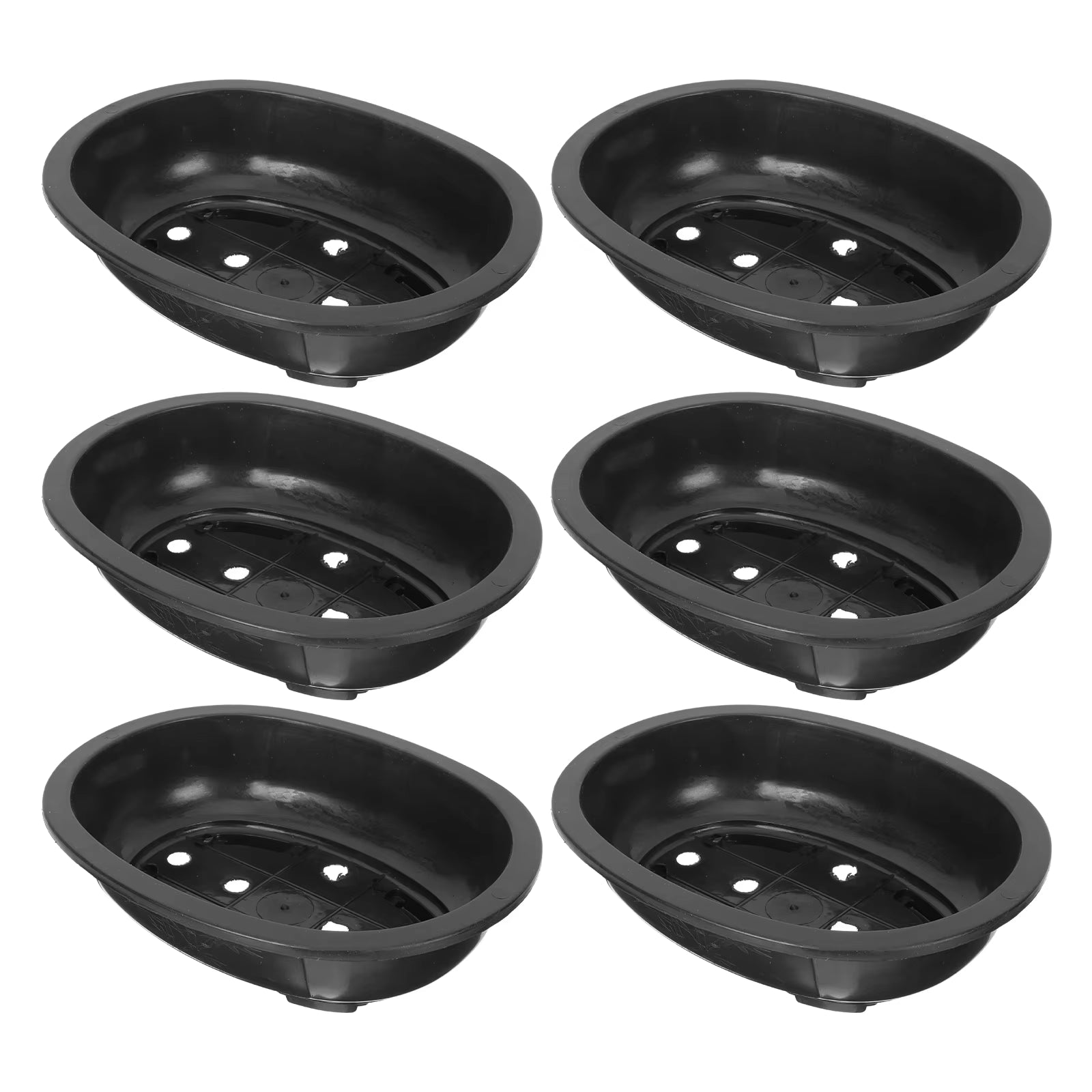 Modern Plastic Flowerpot Durable Planter Safe Container Gardening Pot Plant Holder Home Decor Supplies Indoor Accessories Yard