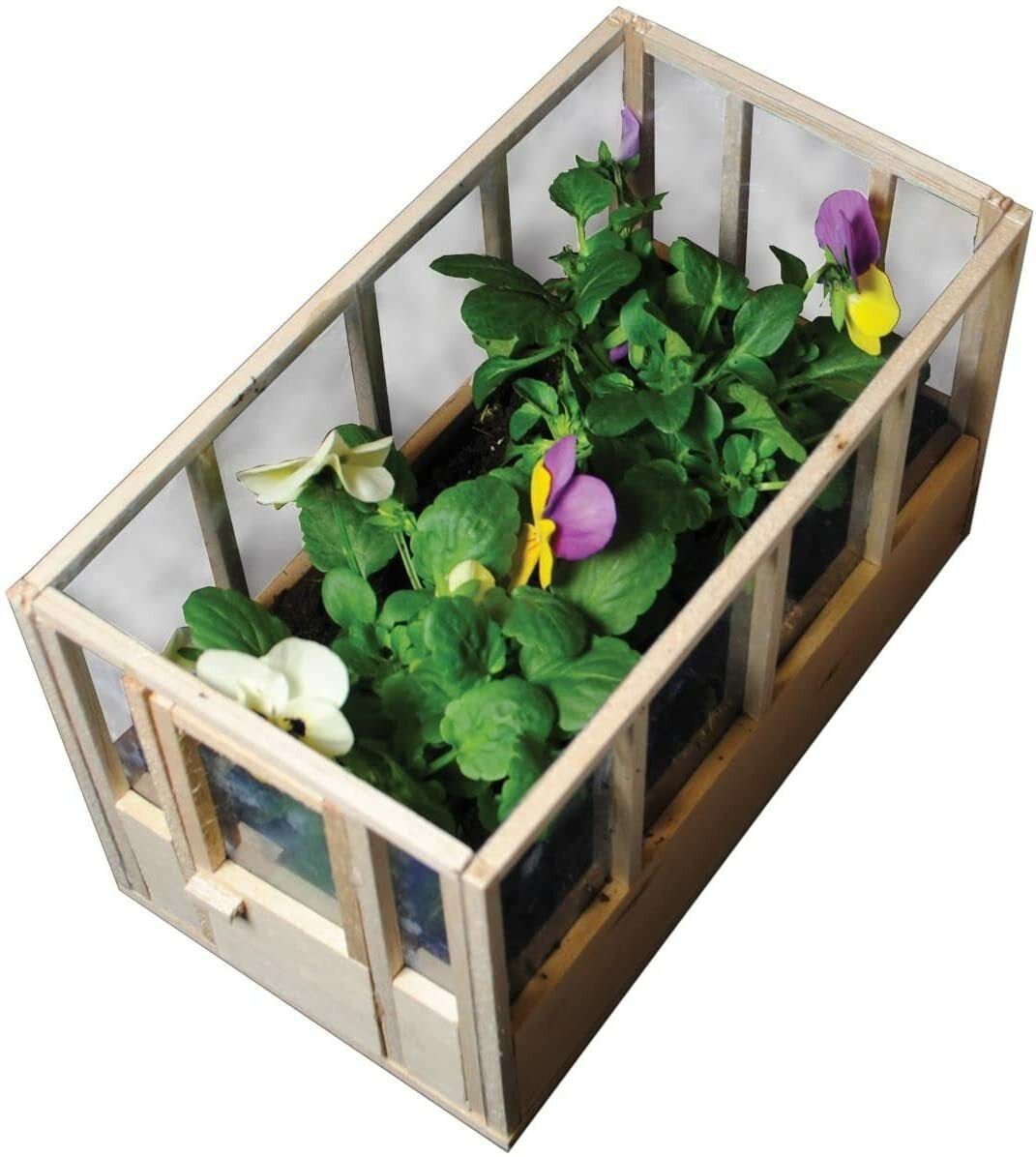 Indoor Kitchen Windowsill Portable Garden Greenhouse Planter Plant Herb Seed Pot